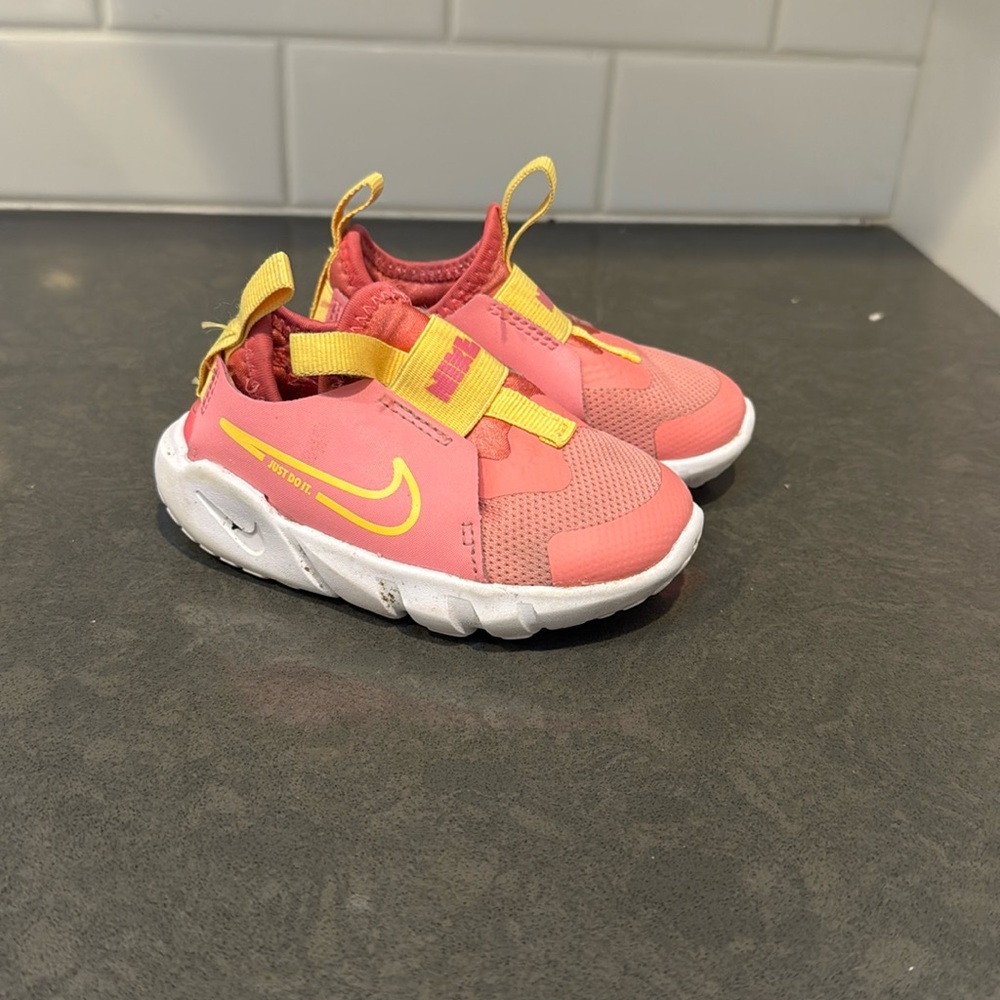 Nike Kids' Pink Running slip on shoes size 6C